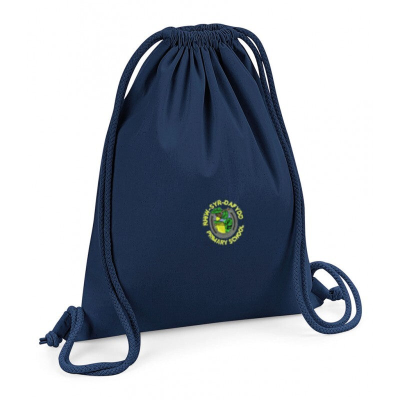 Rhiw Syr Dafydd Primary Drawstring PE Bag