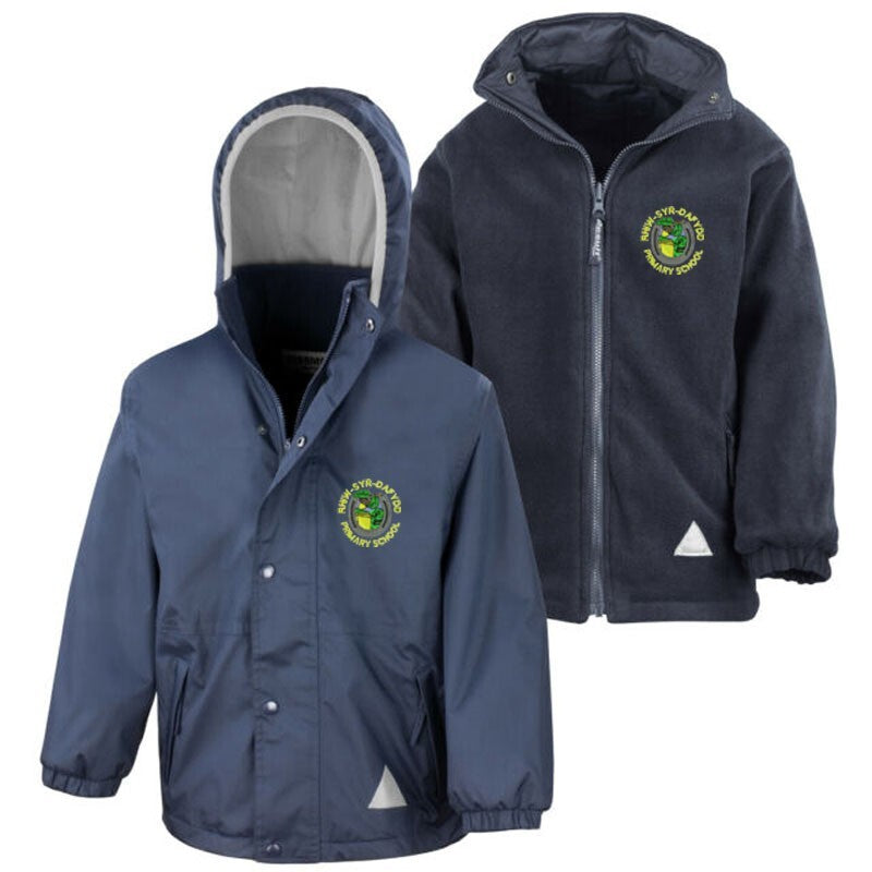 Rhiw Syr Dafydd Primary Reversible Coat/ Fleece